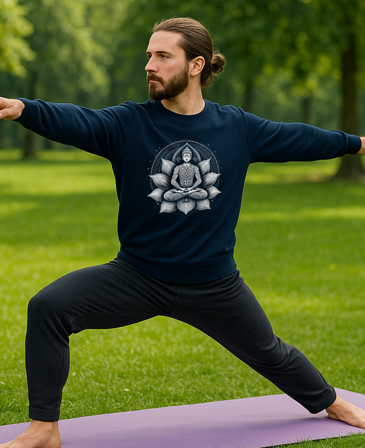 Yoga Light Premium Sweatshirt 100 % Bio-Baumwolle Unisex