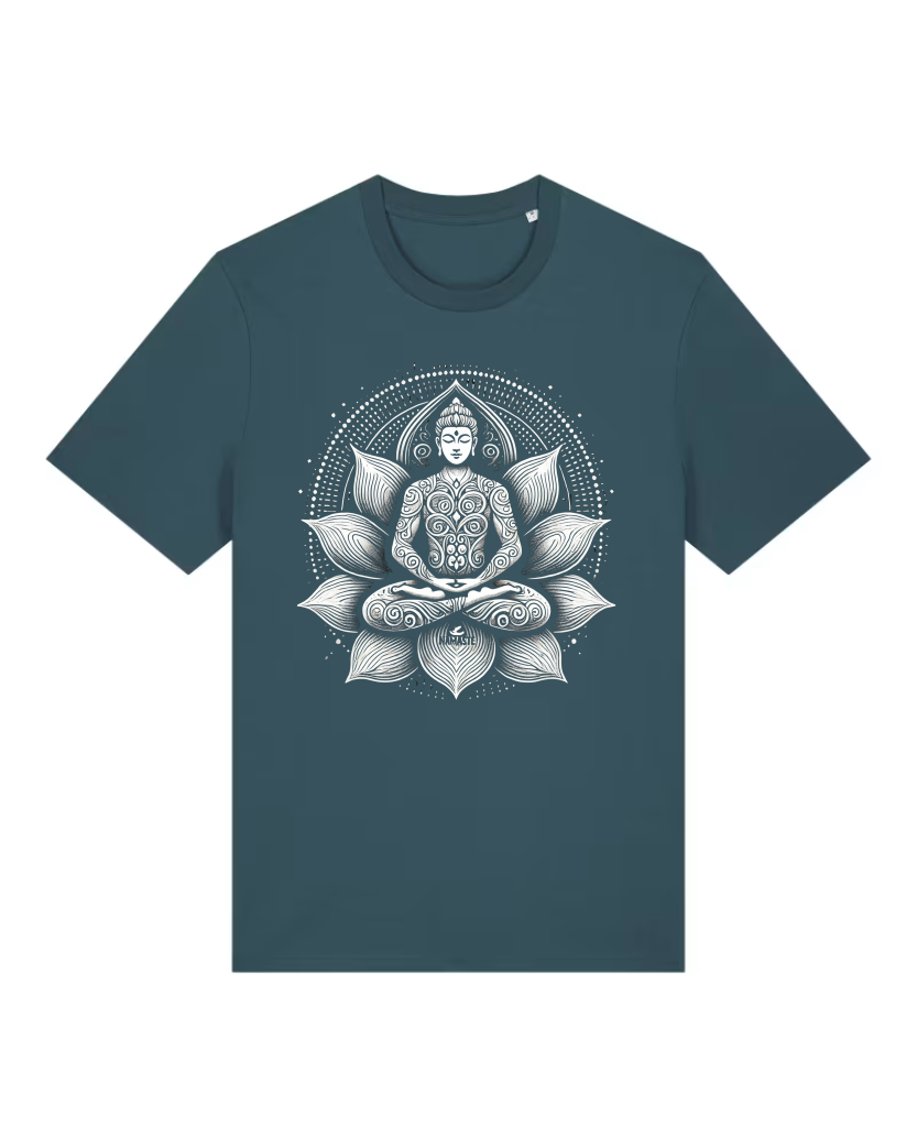 Yoga Light Premium Männer T-Shirt 100 % Bio Baumwolle