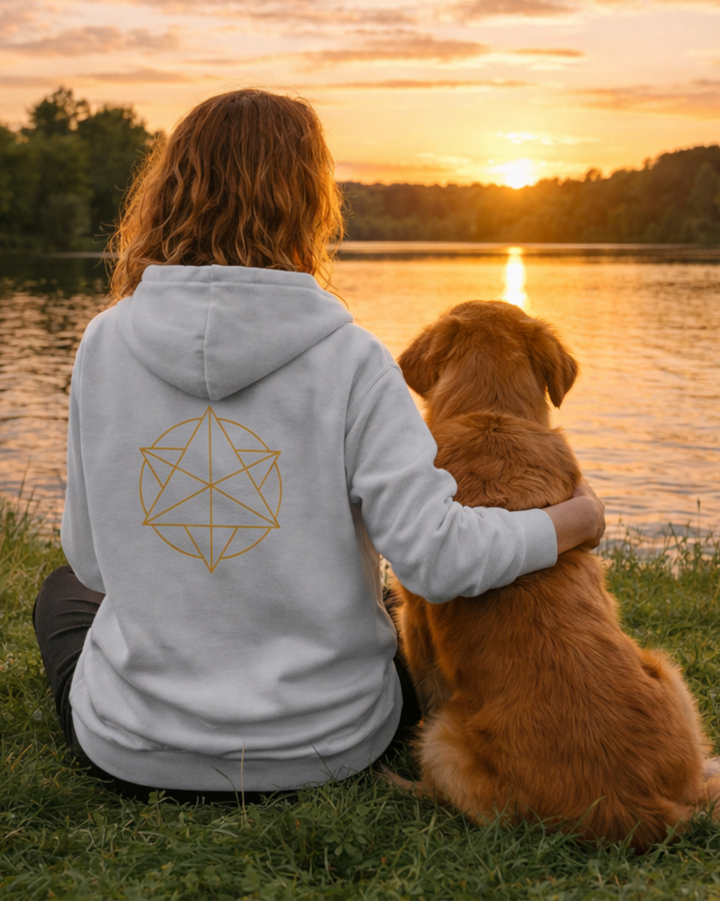 Merkaba Kapuzenjacke Organic Zipper