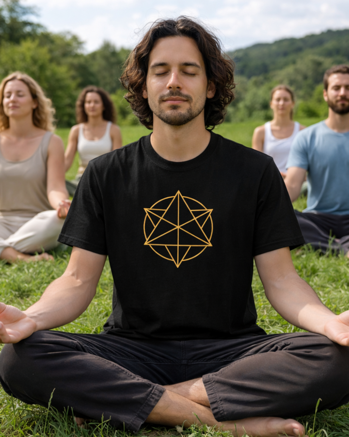 Merkaba Premium Bio T-Shirt 100 % Bio-Baumwolle Unisex