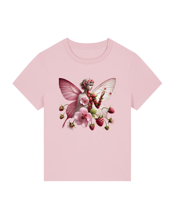 Himbeere Lady Bio T-Shirt  - Damen Premium Organic Shirt