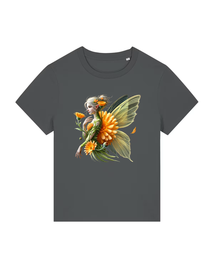 Ringelblume Lady Premium Bio T-Shirt 100 % Bio-Baumwolle