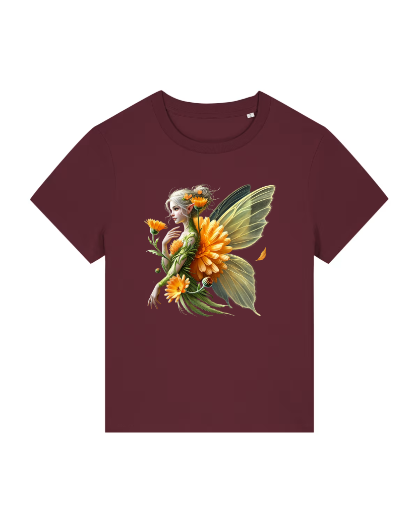 Ringelblume Lady Premium Bio T-Shirt 100 % Bio-Baumwolle