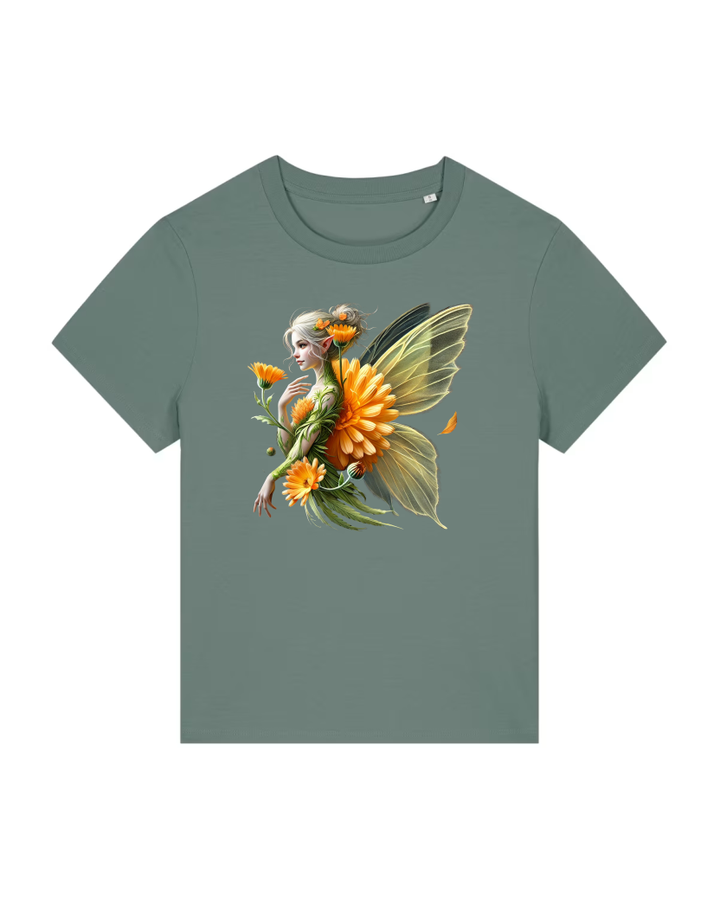 Ringelblume Lady Premium Bio T-Shirt 100 % Bio-Baumwolle