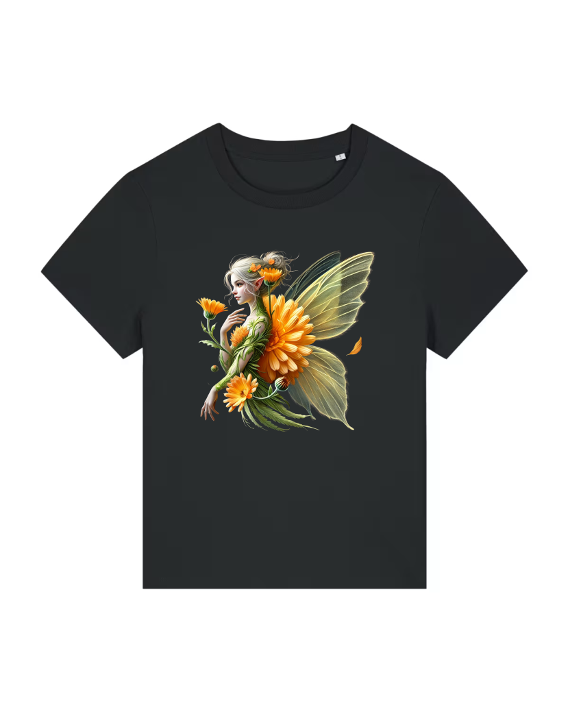 Ringelblume Lady Premium Bio T-Shirt 100 % Bio-Baumwolle