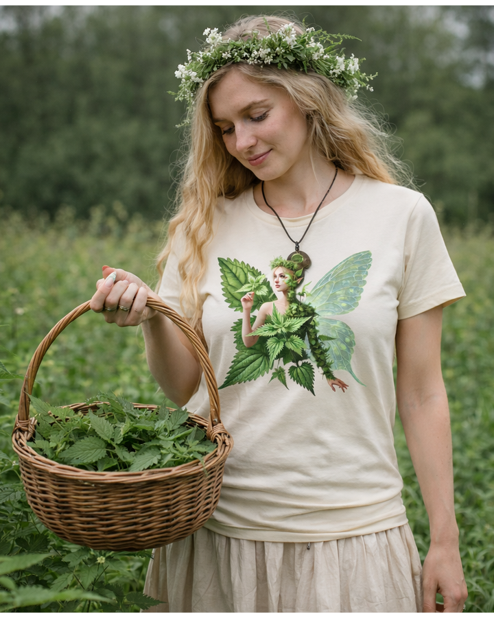 Brennnessel Lady Premium Bio T-Shirt 100 % Bio-Baumwolle