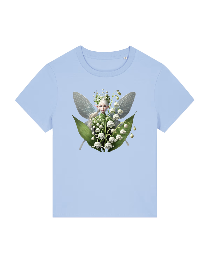 Maiglöckchen Lady Premium Bio T-Shirt 100 % Bio-Baumwolle