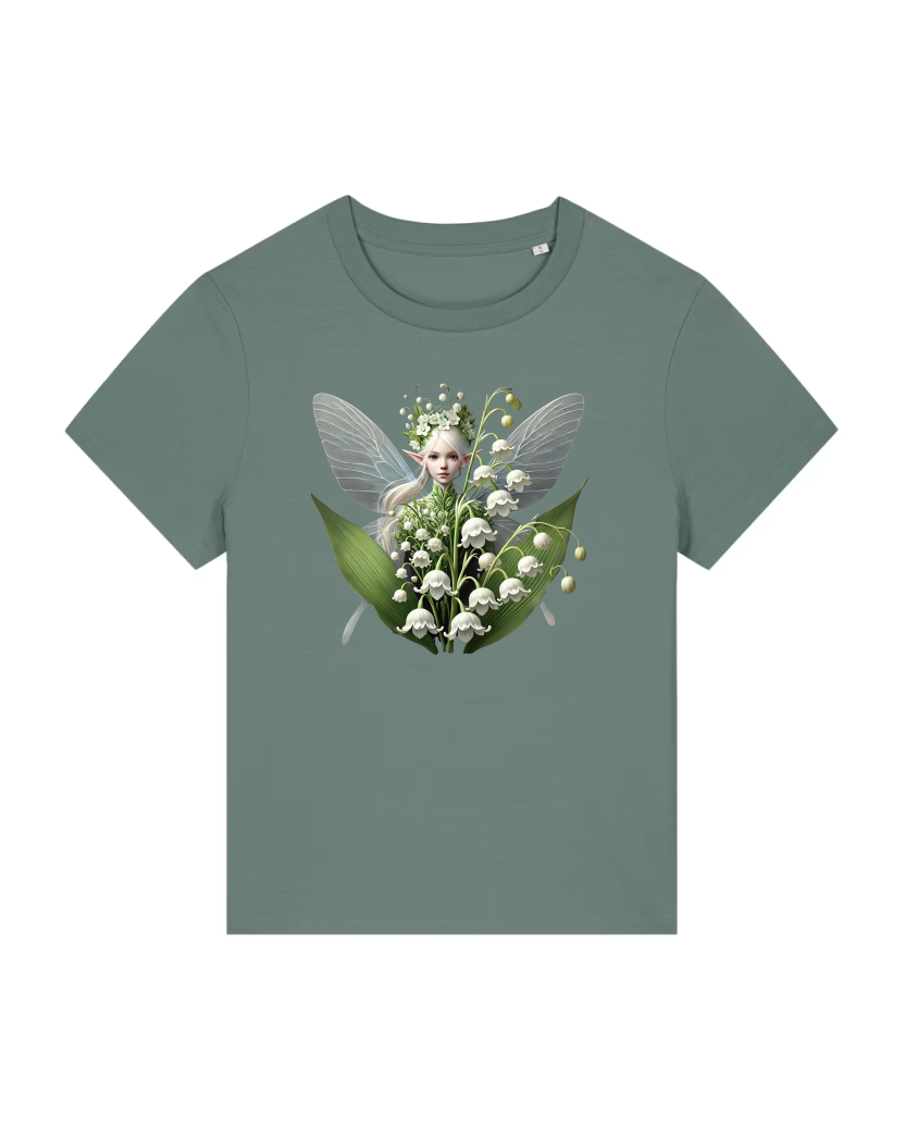 Maiglöckchen Lady Premium Bio T-Shirt 100 % Bio-Baumwolle