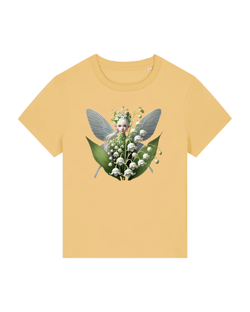 Maiglöckchen Lady Premium Bio T-Shirt 100 % Bio-Baumwolle