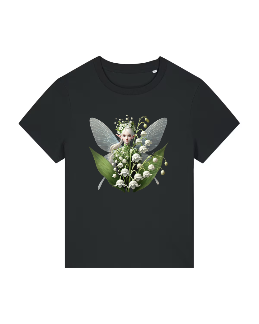 Maiglöckchen Lady Premium Bio T-Shirt 100 % Bio-Baumwolle