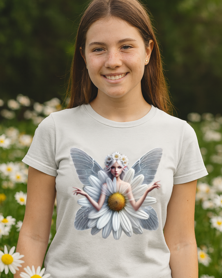 Margerite Lady Premium Bio T-Shirt 100 % Bio-Baumwolle