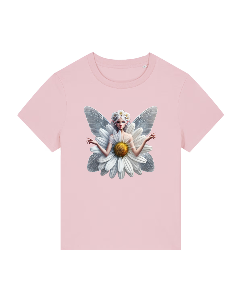 Margerite Lady Premium Bio T-Shirt 100 % Bio-Baumwolle