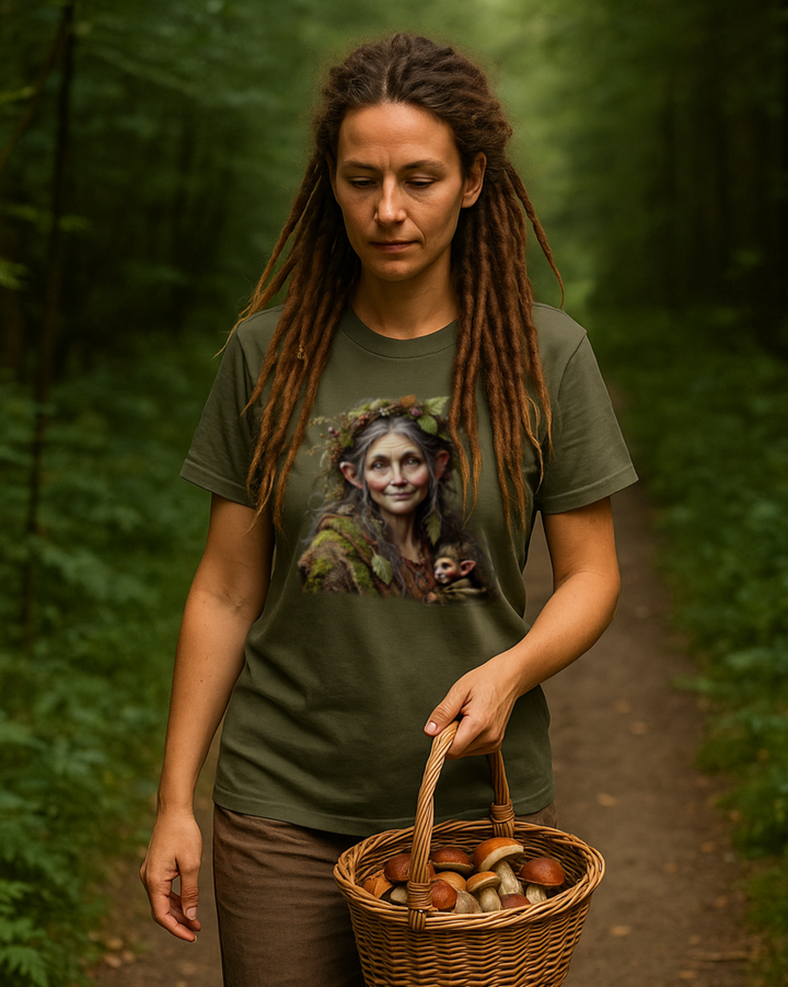 Moosmutter Premium Bio T-Shirt 100 % Bio-Baumwolle Unisex