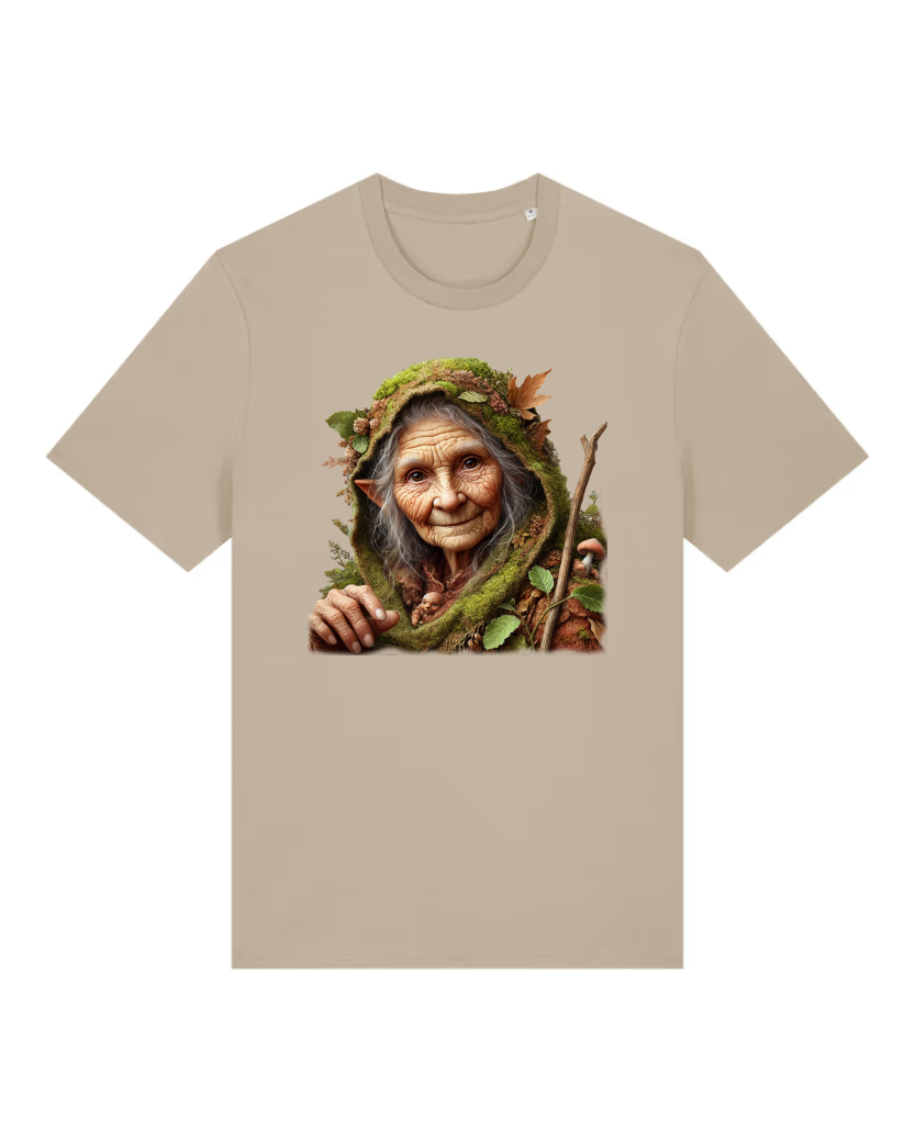 Hüterin des Waldes Premium Bio T-Shirt 100 % Bio-Baumwolle Unisex