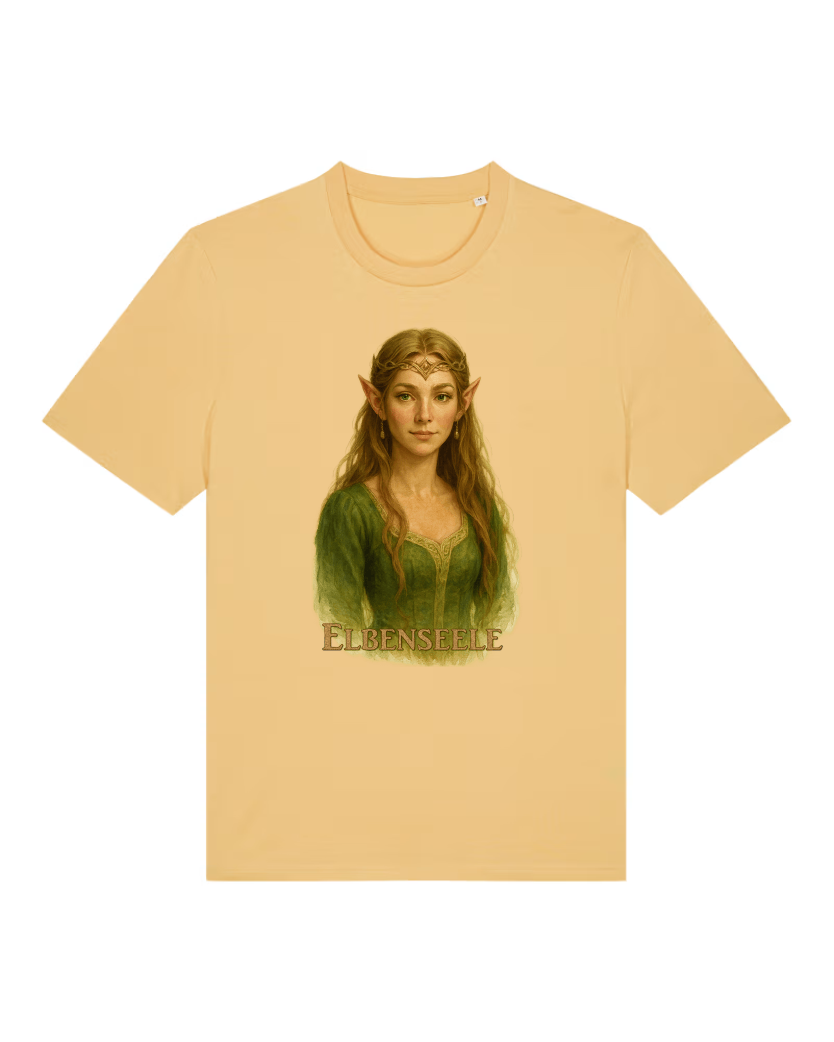 Elbenseele Premium Bio T-Shirt 100 % Bio-Baumwolle Unisex