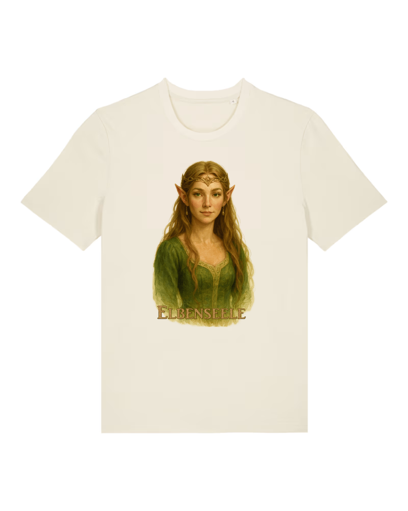 Elbenseele Premium Bio T-Shirt 100 % Bio-Baumwolle Unisex