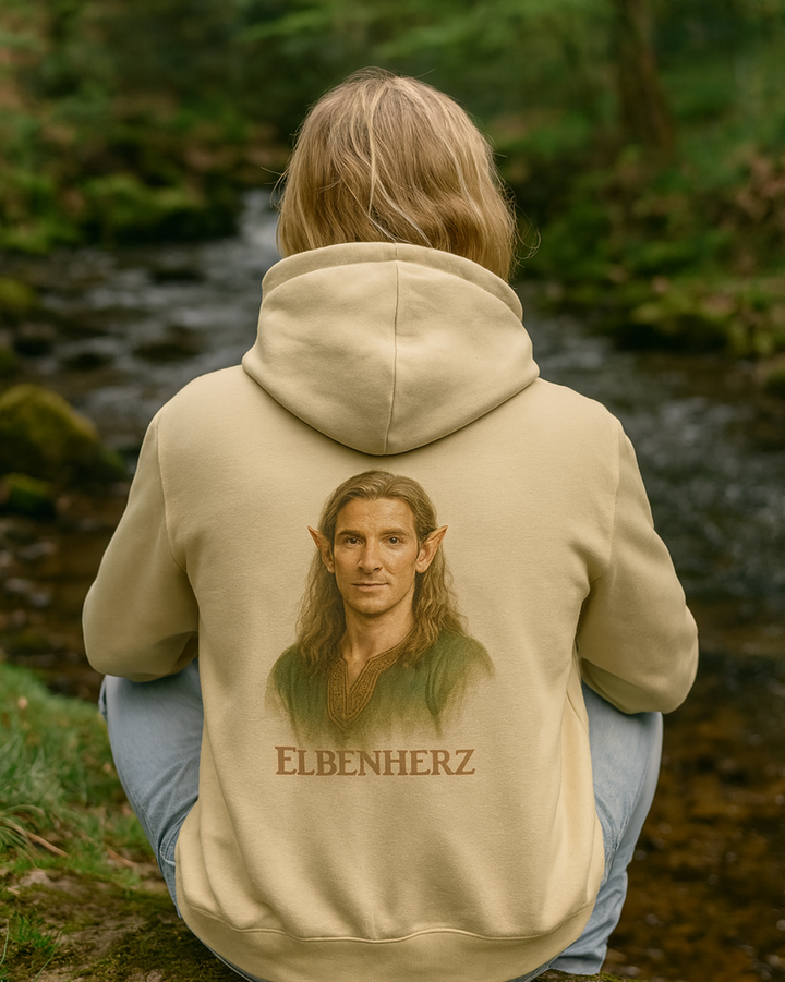 Elbenherz Kapuzenjacke Organic Zipper