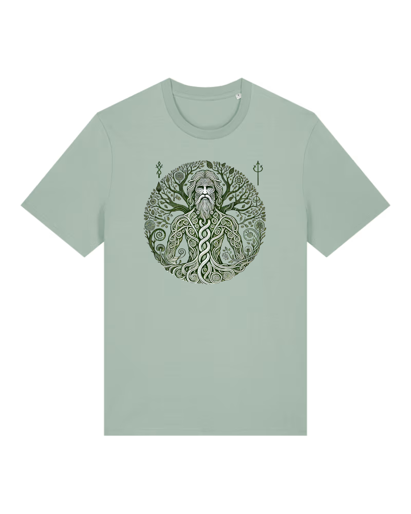 Der grüne Wächter Premium Bio T-Shirt 100 % Bio-Baumwolle Unisex