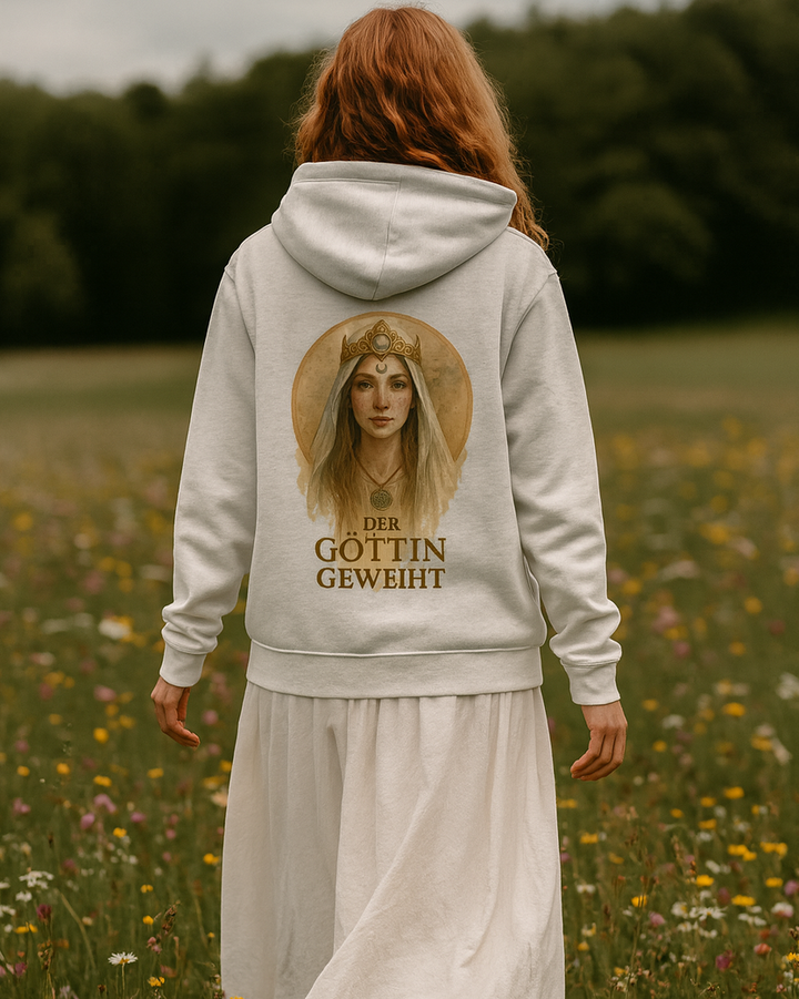 Der Göttin geweiht Kapuzenjacke Organic Zipper