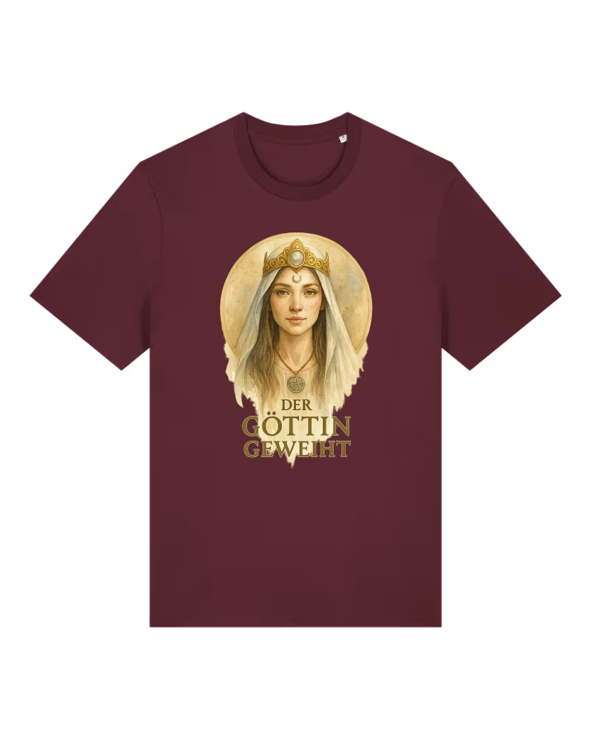 Der Göttin geweiht Premium Bio T-Shirt 100 % Bio-Baumwolle Unisex