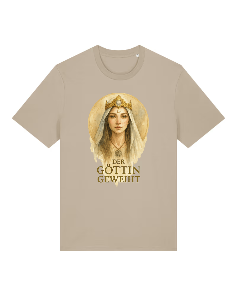 Der Göttin geweiht Premium Bio T-Shirt 100 % Bio-Baumwolle Unisex