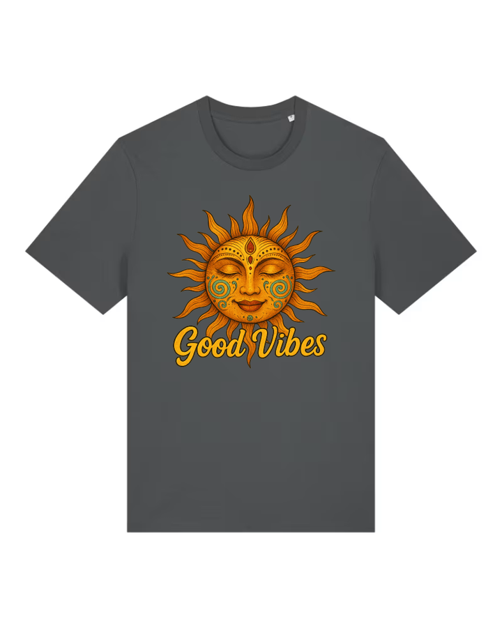 Good Vibes Premium Bio T-Shirt 100 % Bio-Baumwolle Unisex