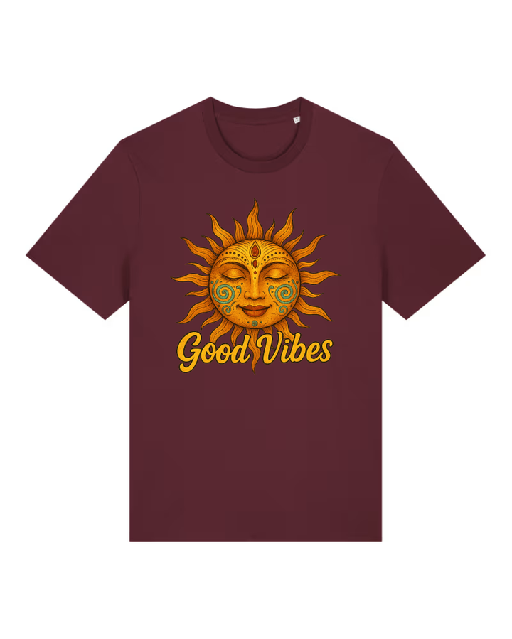 Good Vibes Premium Bio T-Shirt 100 % Bio-Baumwolle Unisex