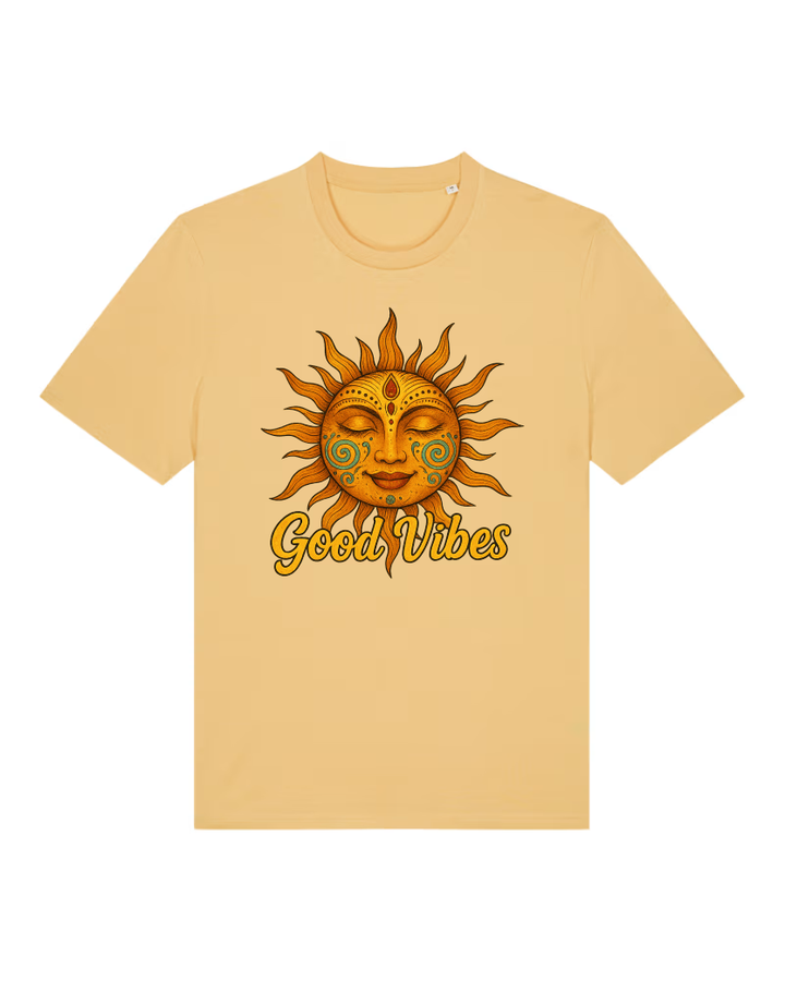 Good Vibes Premium Bio T-Shirt 100 % Bio-Baumwolle Unisex