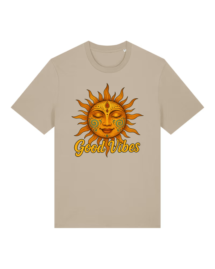 Good Vibes Premium Bio T-Shirt 100 % Bio-Baumwolle Unisex