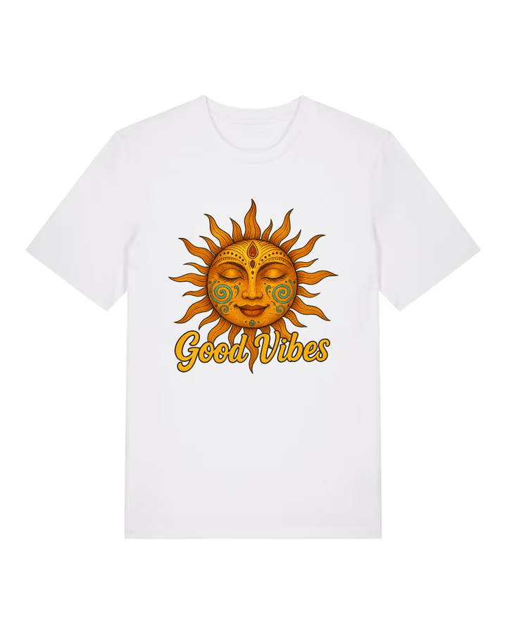 Good Vibes Premium Bio T-Shirt 100 % Bio-Baumwolle Unisex