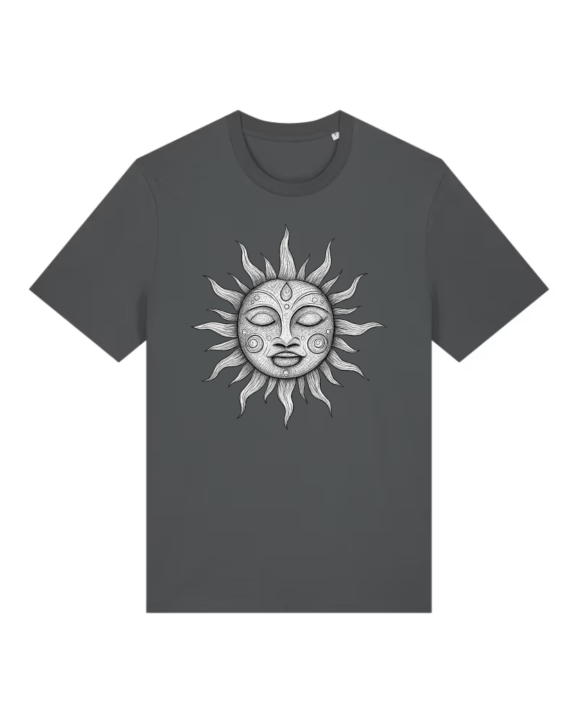Festival Sun Premium Bio T-Shirt 100 % Bio-Baumwolle Unisex