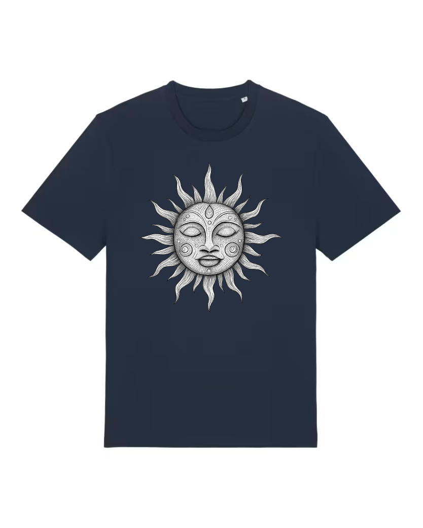 Festival Sun Premium Bio T-Shirt 100 % Bio-Baumwolle Unisex