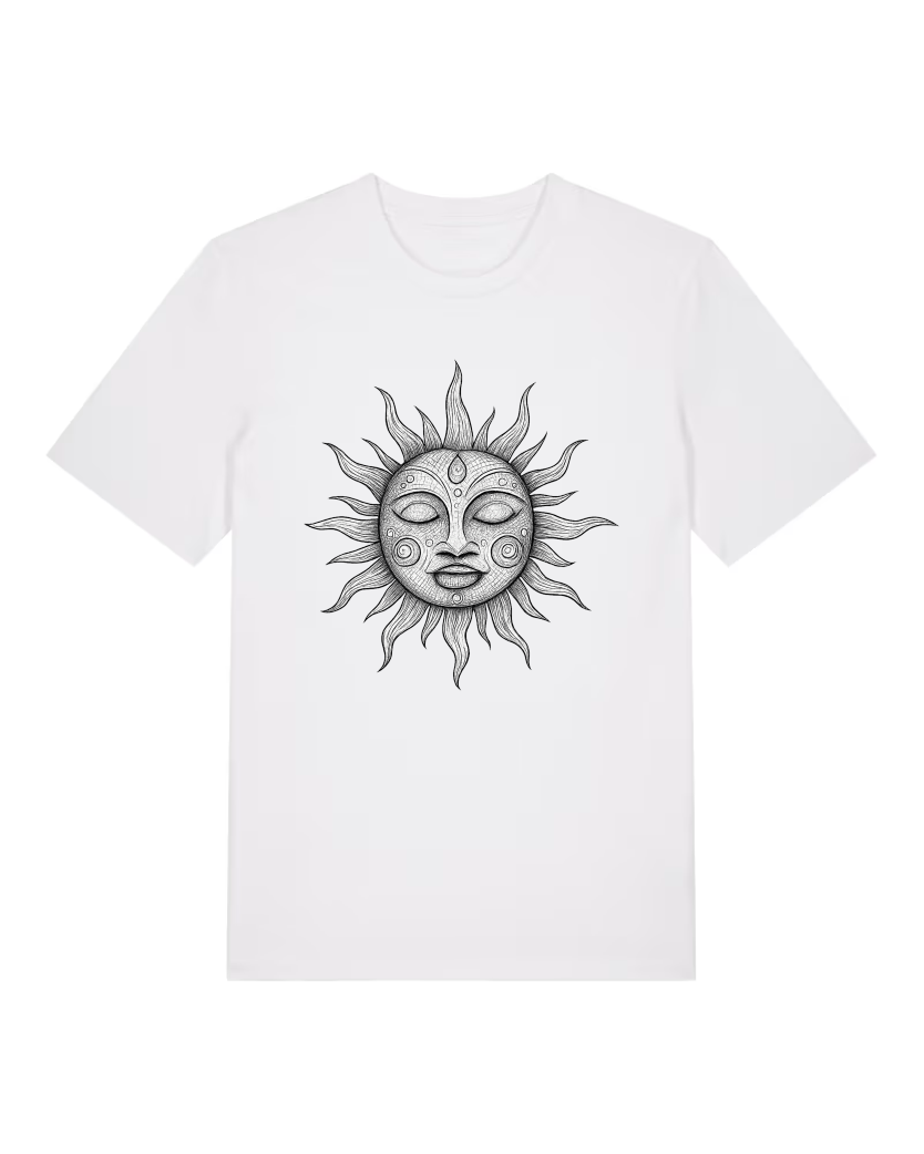 Festival Sun Premium Bio T-Shirt 100 % Bio-Baumwolle Unisex