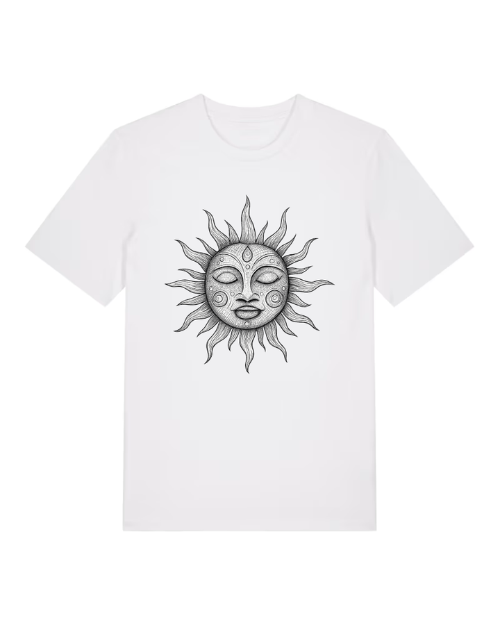 Festival Sun Premium Bio T-Shirt 100 % Bio-Baumwolle Unisex