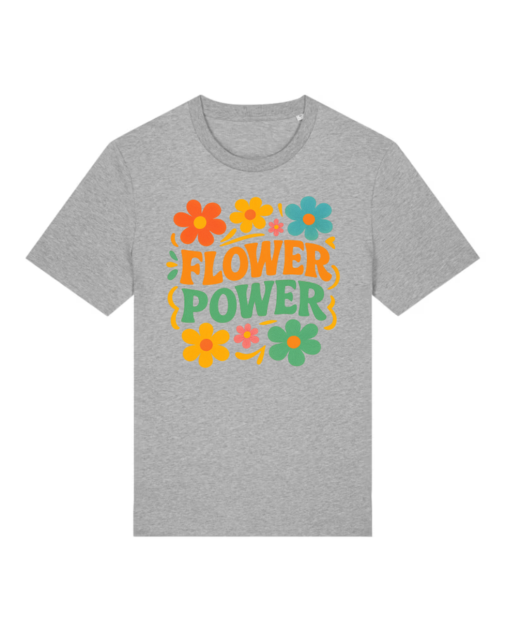 Flower Power Premium Bio T-Shirt 100 % Bio-Baumwolle Unisex