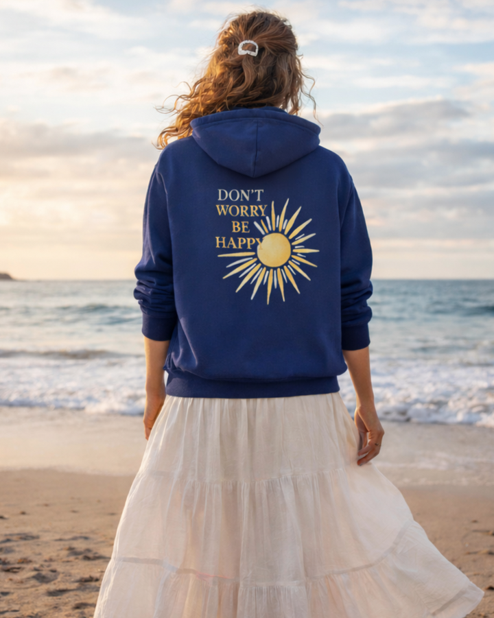 Dont worry be happy Kapuzenjacke Organic Zipper