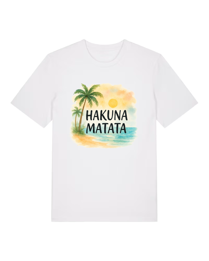 Hakuna Matata Premium Bio T-Shirt 100 % Bio-Baumwolle Unisex