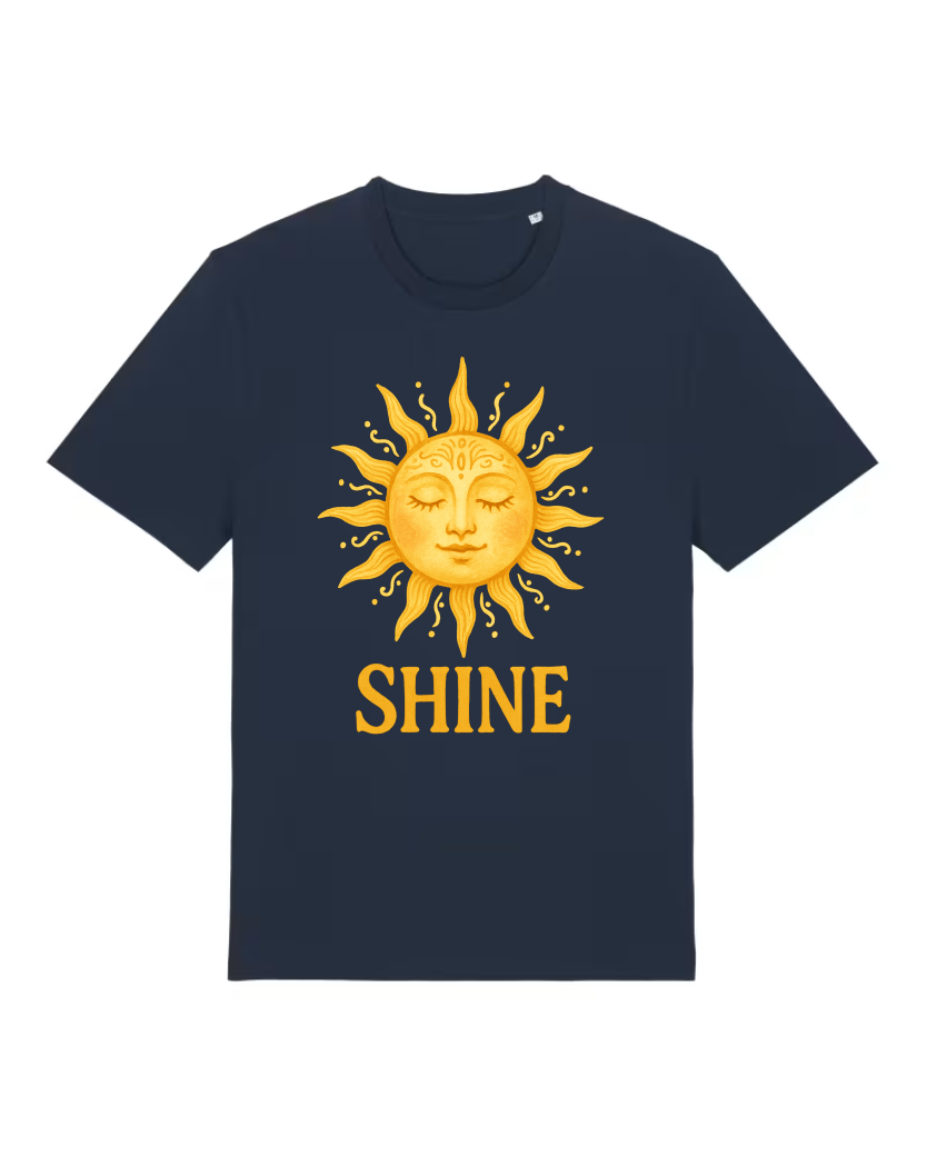 SHINE Premium Bio T-Shirt 100 % Bio-Baumwolle Unisex