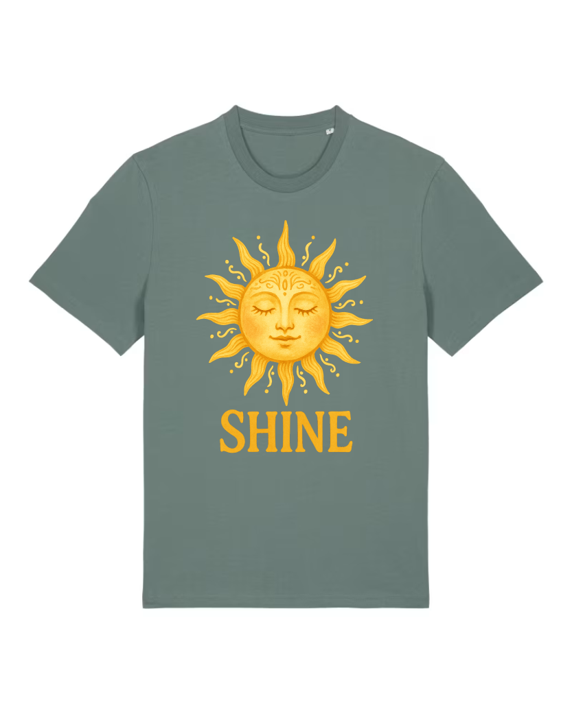 SHINE Premium Bio T-Shirt 100 % Bio-Baumwolle Unisex