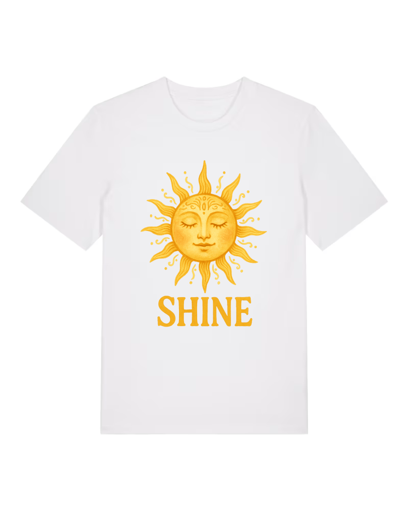 SHINE Premium Bio T-Shirt 100 % Bio-Baumwolle Unisex