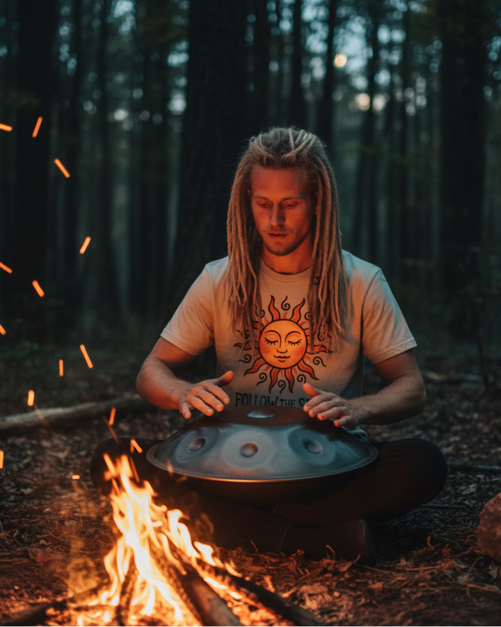 Follow the Sun Premium Bio T-Shirt 100 % Bio-Baumwolle Unisex