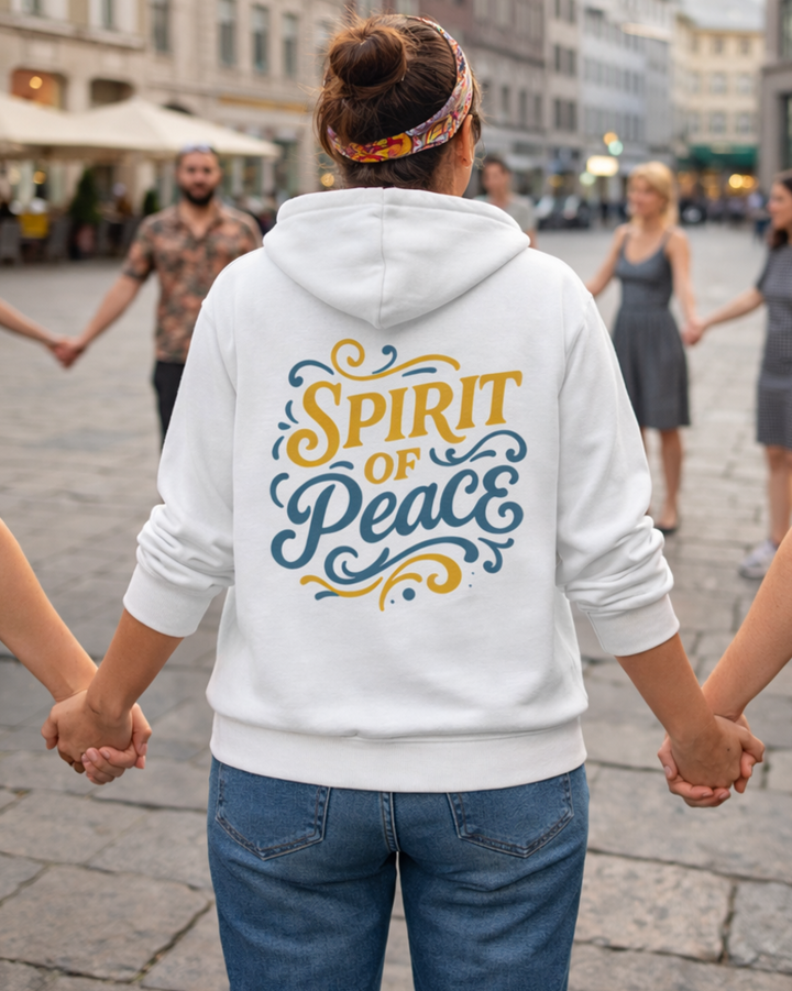 Spirit of Peace Kapuzenjacke Organic Zipper