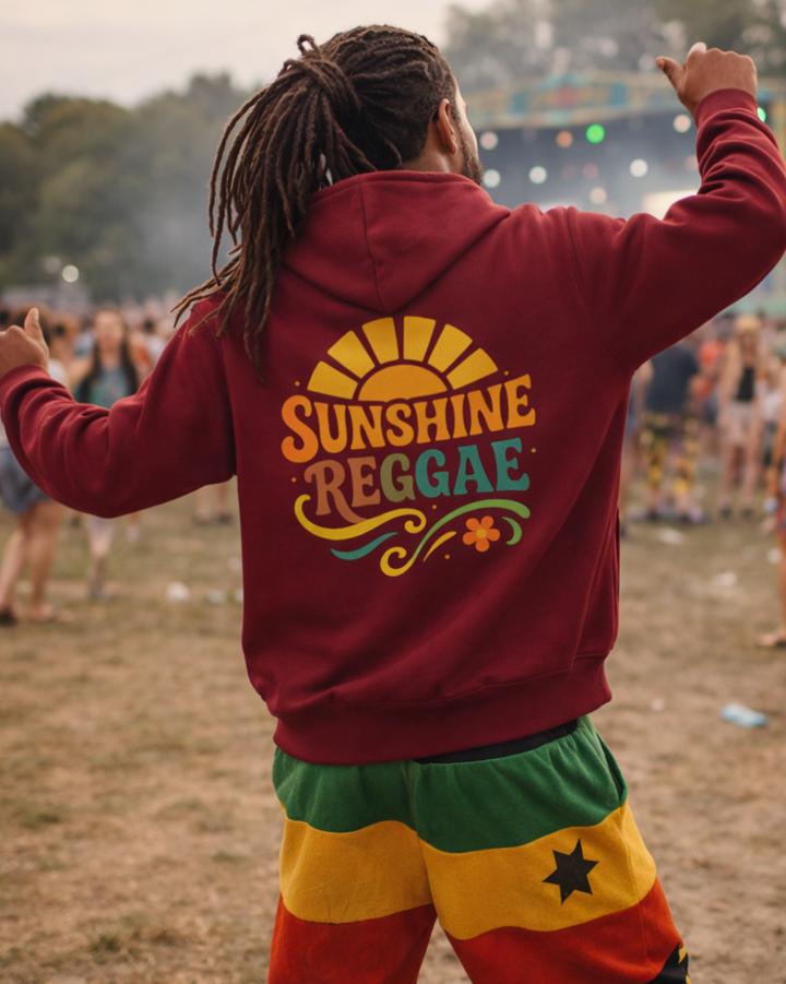 Sunshine Reggae Kapuzenjacke Organic Zipper