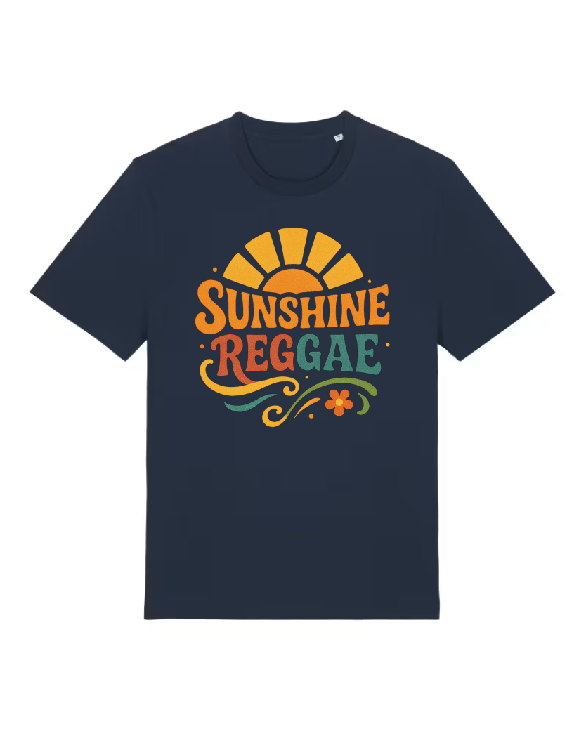 Sunshine Reggae Premium Bio T-Shirt 100 % Bio-Baumwolle Unisex