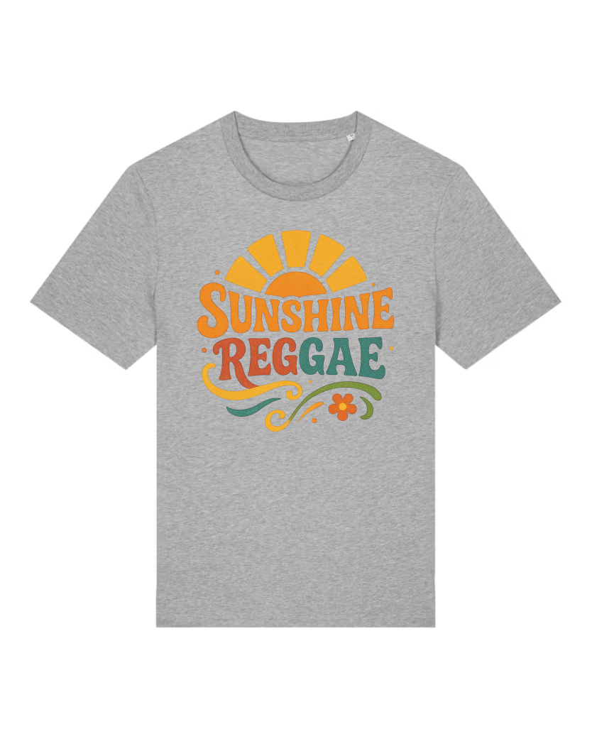Sunshine Reggae Premium Bio T-Shirt 100 % Bio-Baumwolle Unisex