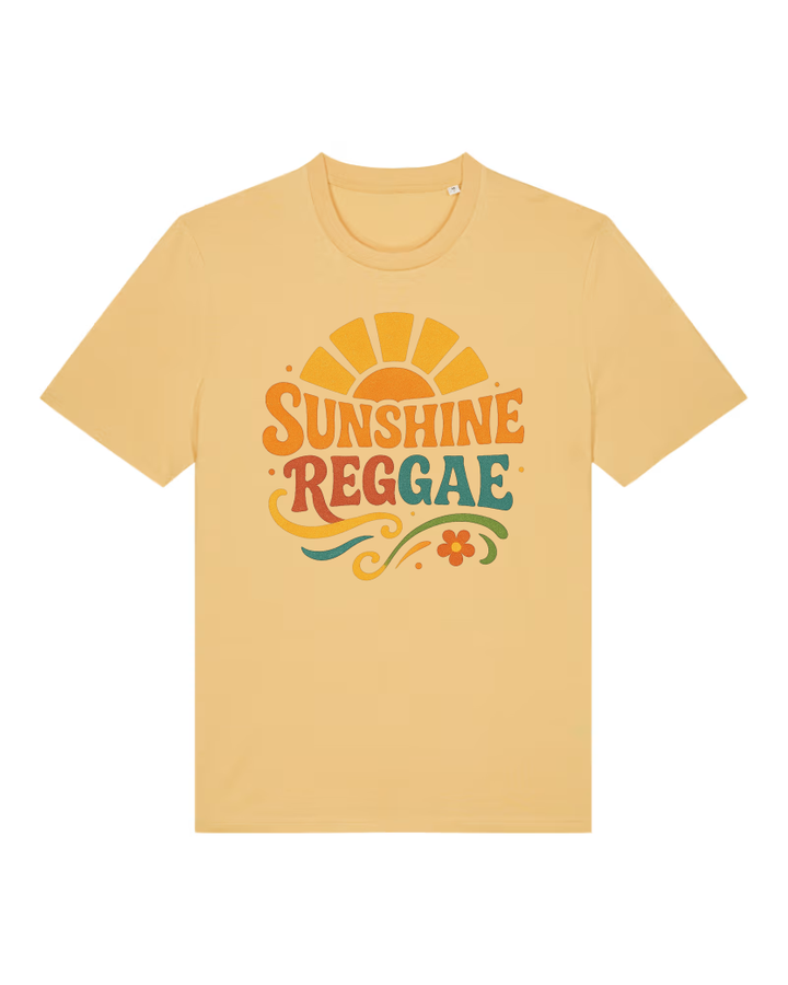 Sunshine Reggae Premium Bio T-Shirt 100 % Bio-Baumwolle Unisex