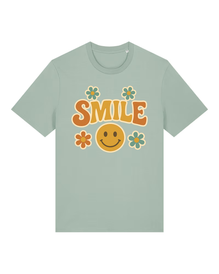 Smile Premium Bio T-Shirt 100 % Bio-Baumwolle Unisex