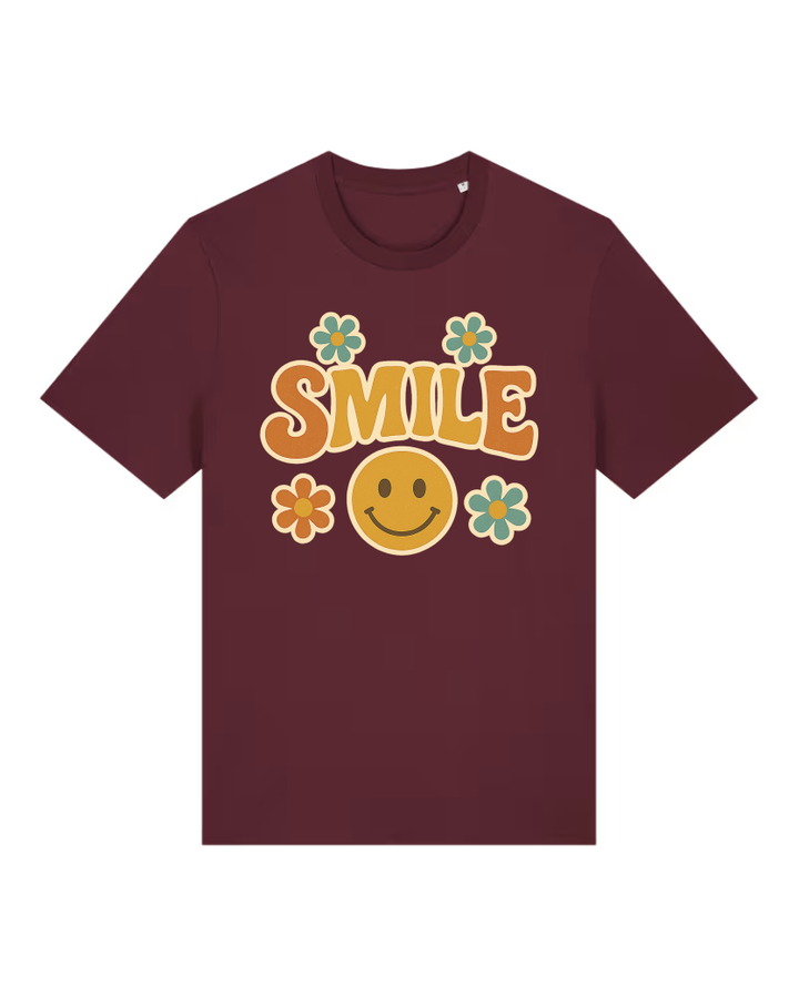 Smile Premium Bio T-Shirt 100 % Bio-Baumwolle Unisex