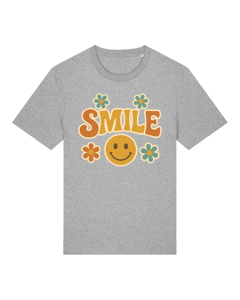 Smile Premium Bio T-Shirt 100 % Bio-Baumwolle Unisex