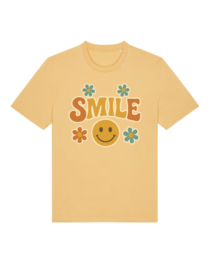 Smile Premium Bio T-Shirt 100 % Bio-Baumwolle Unisex